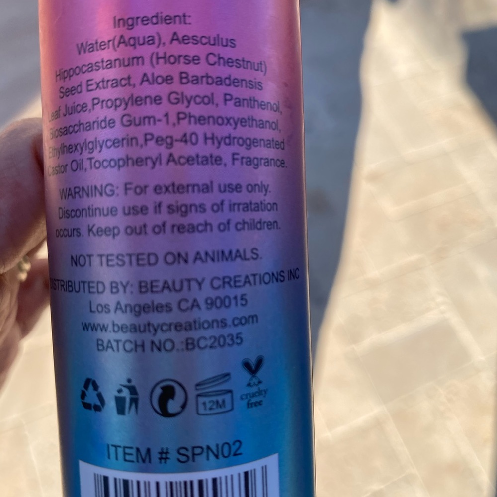 3/$20 🌹Beauty Creations “Roses” Setting Spray - Picture 2 of 6